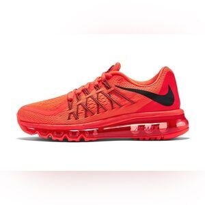 Nike Air Max Vibrant Red Athletic Shoes